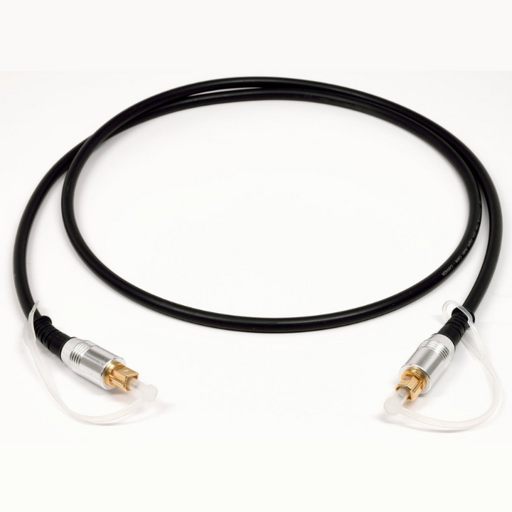 Benchmark TOSLINK Optical Cable with Metal Connectors for Digital Audio