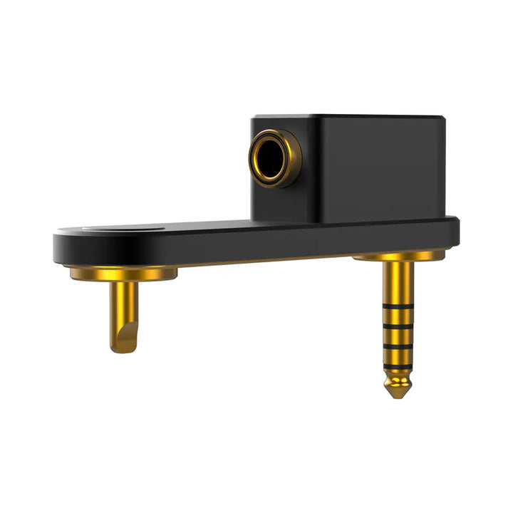 ddiHiFi - DJ44S MAX (BLACK/GOLD) 4.4mm Ground Pin Adapter