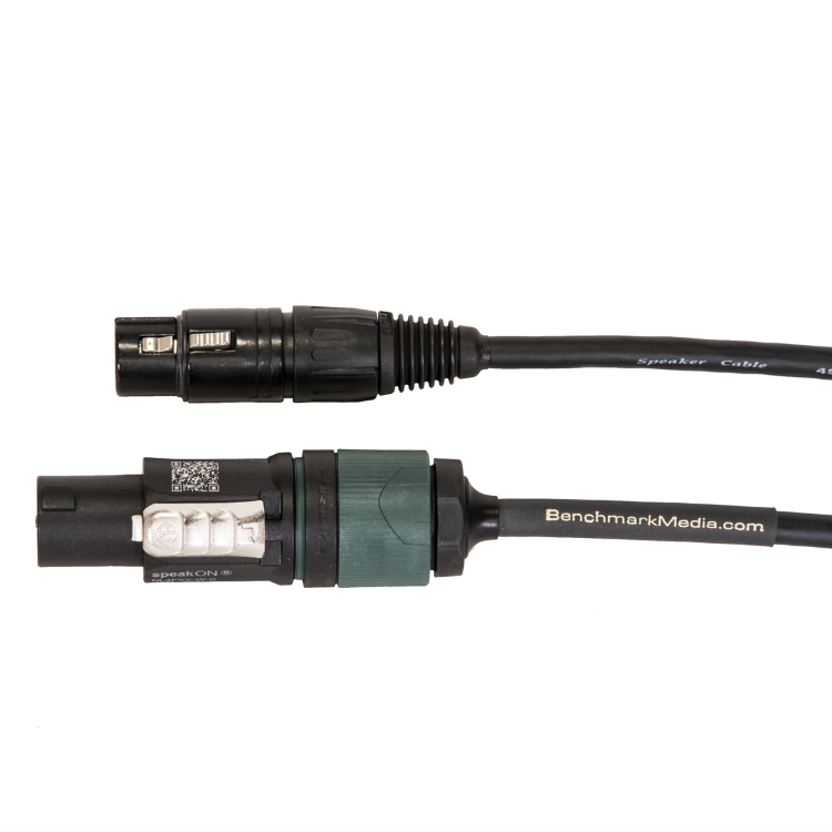 Benchmark NL4-XLR4 Headphone Adapter Cable for AHB2 Power Amplifier