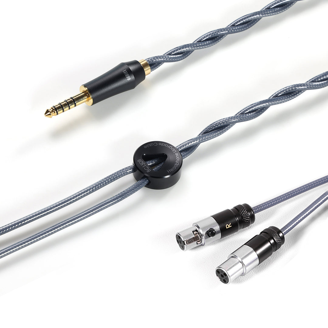 ddHiFi - BC150B-490 Double Shielded Silver Headphones Upgrade Cable