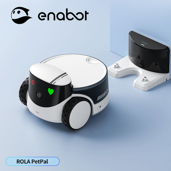 Enabot ROLA PetPal Full Set (Pet Companion Robot)